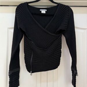 SARAH PACINI | Merino Wool Blend One Size Sweater